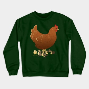 Chicken Family Crewneck Sweatshirt